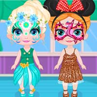 Play Frozen Baby Face Painting Colordesigngames At Games2dress