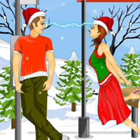 Free online flash games - Bus Stop Kisses game - Games2Dress 