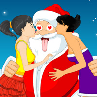 Free online flash games - Funny Santa Cocktails game - Games2Dress 