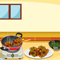 Free online flash games - Gobi Manchurian Dry Recipe game - Games2Dress 