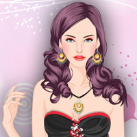 Free online flash games - Colorful Spring Makeup game - Games2Dress 