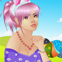 Free online flash games - Easter Beauty Makeover game - Games2Dress 