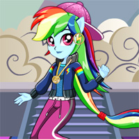 Free online flash games - Dance Magic Rainbow Dash Starsue game - Games2Dress 