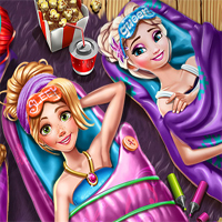 Free online flash games - Girls Sleepover Party game - Games2Dress 