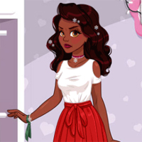 Free online flash games -  Noelles Winter Ball game - Games2Dress 