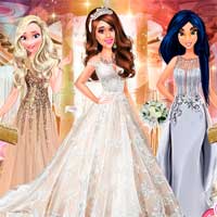 Free online flash games - Wedding Dress For Ariana MyCuteGames game - Games2Dress 