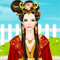 Free online flash games - Chinese Peony Princess game - Games2Dress 