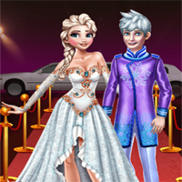 Free online flash games - Red Carpet Couple game - Games2Dress 