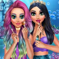 Free online flash games - Mermaids Makeup Salon DariaGames game - Games2Dress 