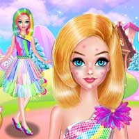 Free online flash games - Princess Candy Spa game - Games2Dress 