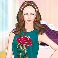 Free online flash games - The Fragrance of Rose game - Games2Dress 