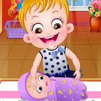 Free online flash games - Baby Hazel Newborn Vaccination game - Games2Dress 