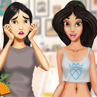 Free online flash games - Crazy Rich Asian Princesses Dressupwho game - Games2Dress 