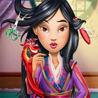 Free online flash games - Warrior Princess Real Haircuts game - Games2Dress 