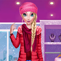 Free online flash games - Mommy Elsie Winter Day game - Games2Dress 