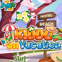 Free online flash games - Kiddo on Vacation game - Games2Dress 