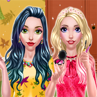 Free online flash games - BFF Autumn Makeup game - Games2Dress 