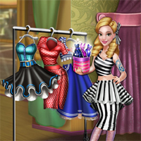 Dove Pinup Dolly Dress Up