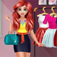 Free online flash games -  Mermaid Princess Glossy Makeup game - Games2Dress 