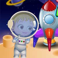 Free online flash games - Baby Hazel Alien Friend game - Games2Dress 