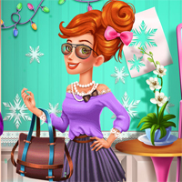 Free online flash games - Jessies Winter Fashion game - Games2Dress 