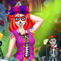 Free online flash games - BFFs Day Of The Dead Dressupwho game - Games2Dress 