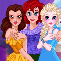 Free online flash games - Princess BFF Beauty Salon Girlsplay game - Games2Dress 