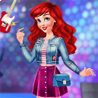 Free online flash games - Redheads Rock Concert game - Games2Dress 