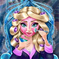 Free online flash games - Ice Queen Real Makeover game - Games2Dress 