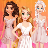 Princesses Outfit Coloring