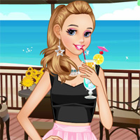 Free online flash games - Summer Drinks LoliGames game - Games2Dress 