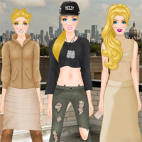 Free online flash games - Bonnie Yeezy Line DressupWho game - Games2Dress 