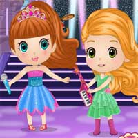 Free online flash games - Chibi Princesses Rock N Royals Style game - Games2Dress 