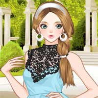 Free online flash games - Hint of Mint Anime game - Games2Dress 