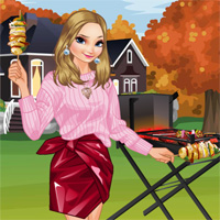 Free online flash games - Have A BBQ Loligames game - Games2Dress 