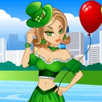 Free online flash games - St Patricks Day In Style game - Games2Dress 