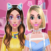Free online flash games - Futuristic Girls Makeover game - Games2Dress 
