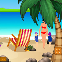 Free online flash games - ZooZoo Escape Beach Fun Zone game - Games2Dress 