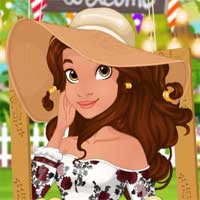 Free online flash games - Moanas Garden Party EGirlGames game - Games2Dress 