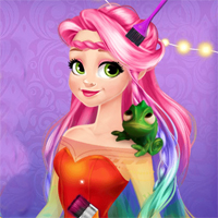 Princess Design Your Rainbow Dress Enjoydressup