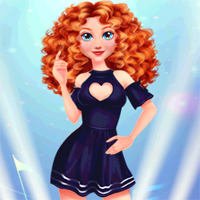 Free online flash games - Princesses Music Stage game - Games2Dress 