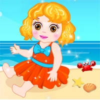 Free online flash games - Baby Ocean Acccident DoraGames game - Games2Dress 