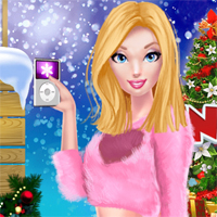 Free online flash games - Ellies Winter Goals game - Games2Dress 