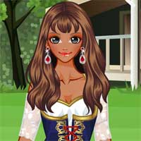 Free online flash games - Gypsy Girl game - Games2Dress 