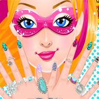 Free online flash games - Super Barbie Super Nails game - Games2Dress 