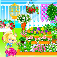 Free online flash games - Polly Pocket Garden Decor game - Games2Dress 
