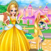 Free online flash games - Princess Zaira And Pony game - Games2Dress 