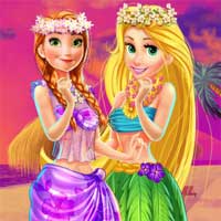 Free online flash games - Disney Princesses Hawaii Shopping game - WowEscape