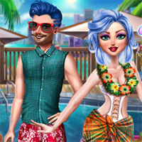 Free online flash games - Romantic Pool Date Girlhit game - Games2Dress 