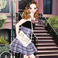 Free online flash games - Street Scene Anime game - Games2Dress 